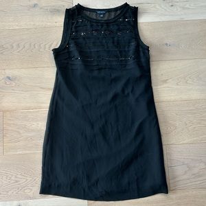 Black shimmery BR dress